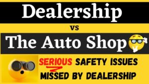 MAJOR Vehicle Safety issues missed