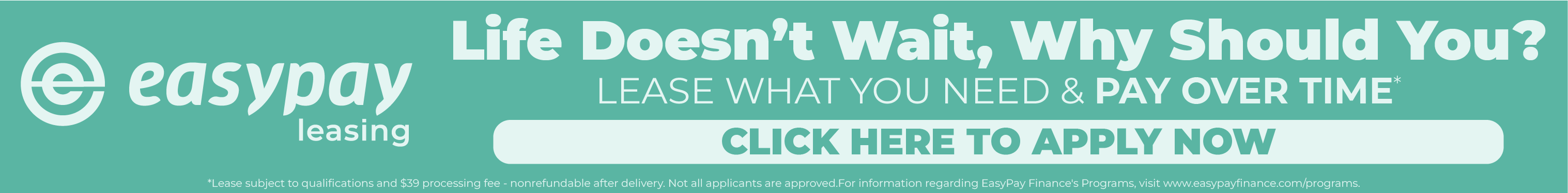 About Easypay Leasing at The Auto Shop