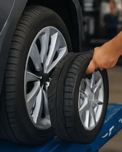 Tesla Alignment and tires 2